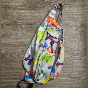 KAVU Balloon Zoo Rope Sling Bag